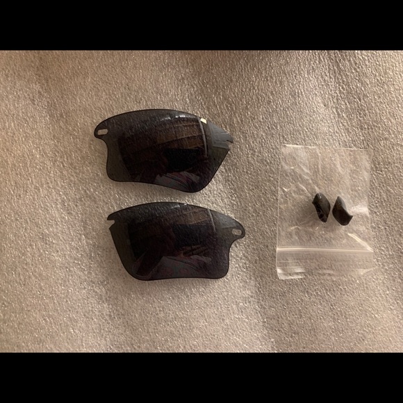 Oakley Fast Jacket 009156-17 Grey Red Sunglasses - Picture 7 of 14